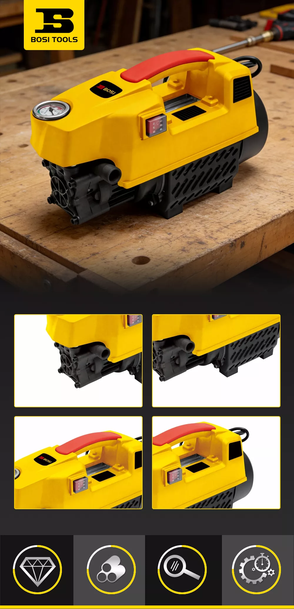Fully Automatic High-Pressure Washer